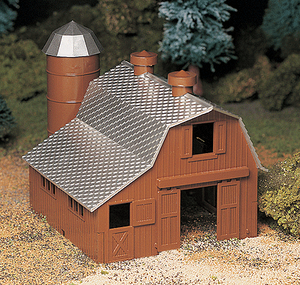 Plasticville U.S.A.(R) Classic Kits -- Dairy Barn