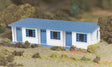 Plasticville U.S.A.(R) Classic Kits -- Motel (White, blue)
