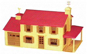 Two story house
