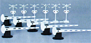 Cross'g gate/sign 12-pcs