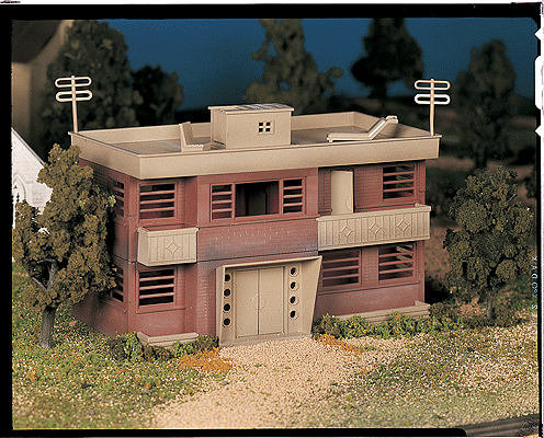 Plasticville U.S.A.(R) Classic Kits -- Apartment Building