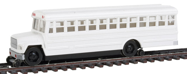 Maintenance-of-Way High Railer Bus - Standard DC -- White