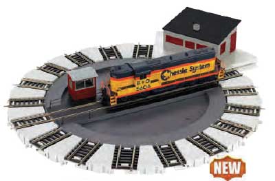 E-Z Track(R) -- DCC-Equipped Turntable