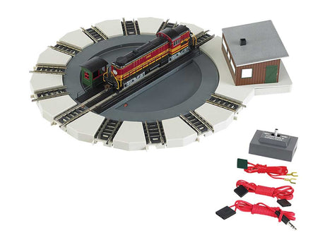 Motorized Turntable - E-Z Track(R) -- Kit - 7-1/2"  19.1cm Diameter, 5-1/2"  14cm Bridge-2
