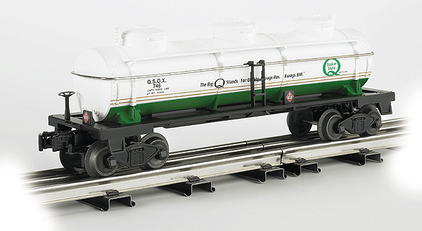 3-Dome Tank Car - 3-Rail - Ready to Run -  Williams(TM) -- Quaker State