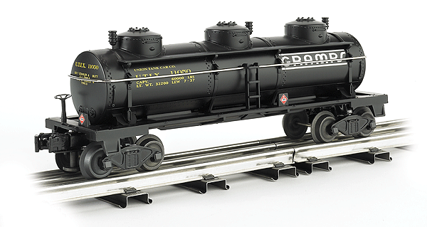 3-Dome Tank Car - 3-Rail - Ready to Run -  Williams(TM) -- Gramps