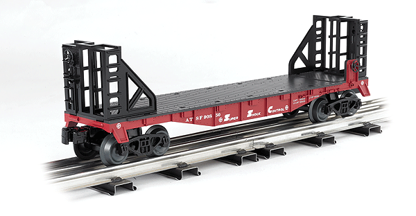 Williams(TM) by Bachmann 40' Bulkhead Flatcar -- Atchison, Topeka & Santa Fe