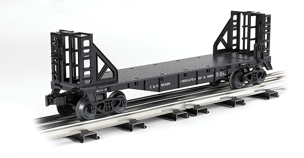 Williams(TM) by Bachmann 40' Bulkhead Flatcar -- Chesapeake & Ohio