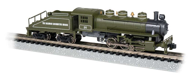 USRA 0-6-0 Switcher with Slope-Back Tender - Standard DC -- Baldwin Locomotive Works 26 (olive, graphite)