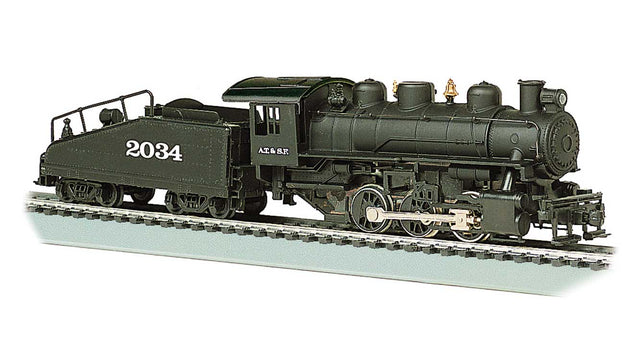 USRA 0-6-0 with Slope-Back Tender - Standard DC with Smoke -- Santa Fe 2034