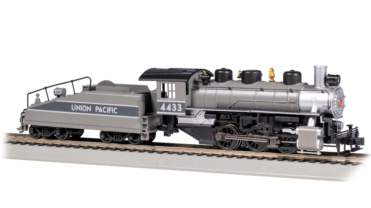 USRA 0-6-0 Switcher w/Slope-Back Tender - Standard DC -- Union Pacific #4433 (2-Tone Gray, silver)