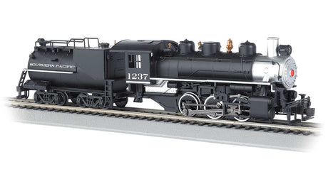 USRA 0-6-0 w/Vanderbilt Tender & Smoke - Standard DC -- Southern Pacific #1237 (black, silver)
