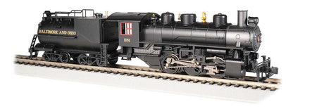 USRA 0-6-0 Switcher with Vanderbilt Tender - Standard DC -- Baltimore & Ohio 1181 (black, graphite)
