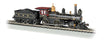 4-4-0 w/Coal Tender Load - Standard DC -- Pennsylvania Railroad (black, graphite, gold)