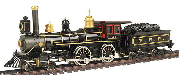 4-4-0 American - Standard DC -- Pennsylvania Railroad (black, graphite)-1
