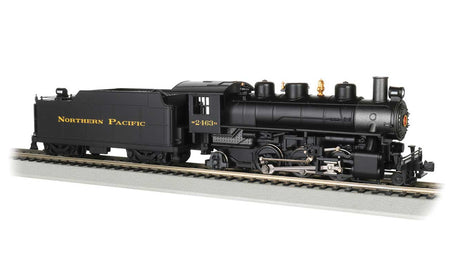 Baldwin 2-6-2 Prairie with Smoke - Standard DC -- Northern Pacific #2463 (black, graphite)