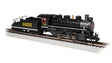 USRA 0-6-0 with Slope-Back Tender - DCC with Smoke -- Southern Railway #1655 (black, graphite)