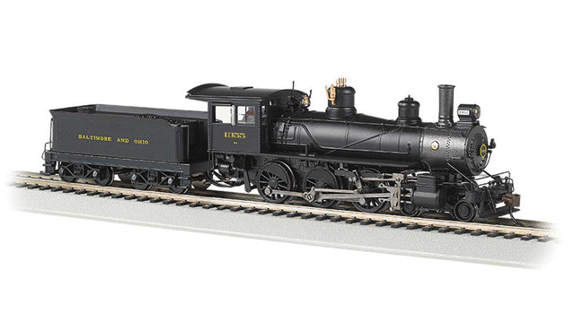 Baldwin 4-6-0 - Standard DC -- Baltimore & Ohio #1355 (black, graphite)
