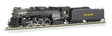 2-8-4 Berkshire w/Sound & DCC -- Nickel Plate Road #765 (Railfan Version, black, graphite)
