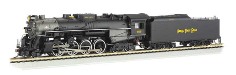 2-8-4 Berkshire w/Sound & DCC -- Nickel Plate Road #765 (Railfan Version, black, graphite)