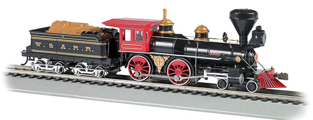 4-4-0 w/Wood Tender Load - Sound & DCC -- Western & Atlantic