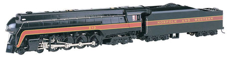 Class J 4-8-4 w/Sound & DCC -- Norfolk & Western #613 (black, maroon)