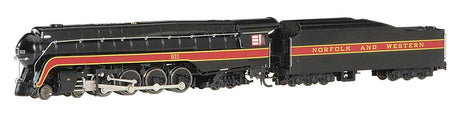 Class J 4-8-4 - Econami(TM) Sound and DCC -- Norfolk & Western #611 (black, maroon)