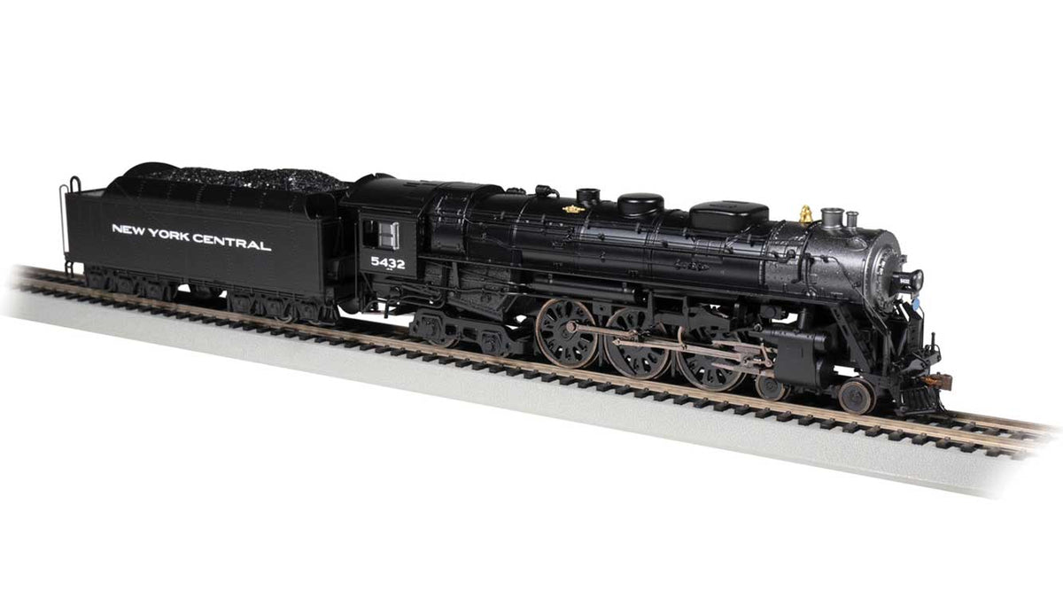 Class J3a 4-6-4 Hudson - WOWSound(R) and DCC -- New York Central #5432 (black, graphite; Gothic Lettering)-1