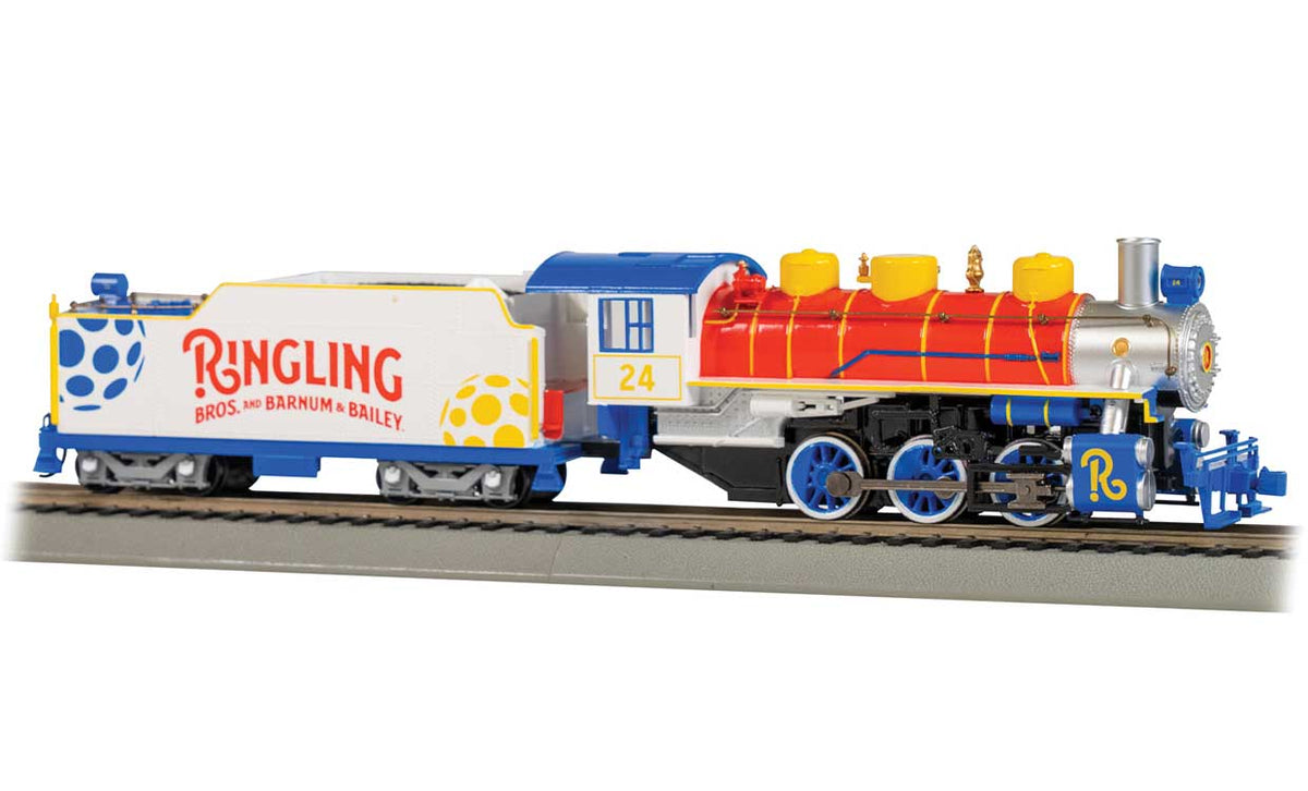 USRA 0-6-0 with Short-Haul Tender - Standard DC -- Ringling Bros. and Barnum & Bailey Circus #24