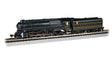 Streamlined Class K4 4-6-2 Pacific - Sound and DCC -- Pennsylvania Railroad #3678 (black, yellow, red)