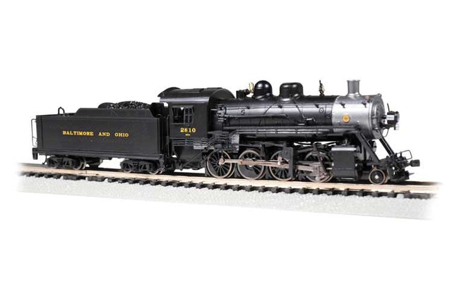 Baldwin 2-8-0 Consolidation - Standard DC -- Baltimore & Ohio #2810 (black, graphite)
