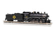 Baldwin 2-8-0 Consolidation - Standard DC -- Erie #1679 (black, graphite, yellow)
