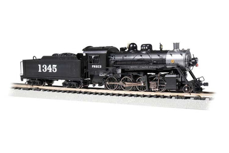 Baldwin 2-8-0 Consolidation - Standard DC -- St. Louis-San Francisco #1354 (black, graphite)