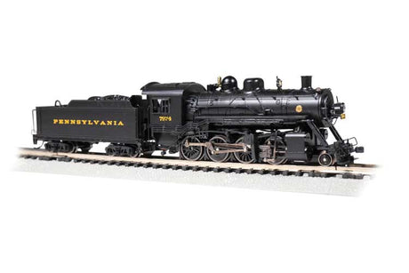 Baldwin 2-8-0 Consolidation - Standard DC -- Pennsylvania Railroad #7974 (black, graphite)