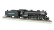 USRA Light 2-8-2 Mikado w/Medium Tender - Standard DC -- Union Pacific #2481 (black, graphite)