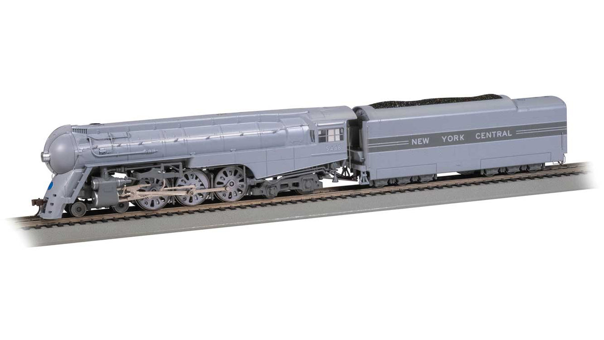 Streamlined 4-6-4 Hudson - WOWSound(R) and DCC -- New York Central #5448 (Boxpok Drivers, 2-Tone Gray)