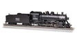 2-8-0 Consolidation - Sound and DCC -- Boston & Maine #2394 (black, graphite, Rectangle Logo)