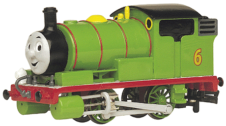 Thomas & Friends(TM) -- Percy the Small Engine #6 (green, black, red, white, yellow)