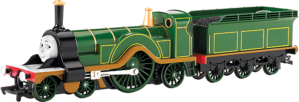 Thomas & Friends(TM) -- Emily the Engine with Tender (green, yellow, black, red)