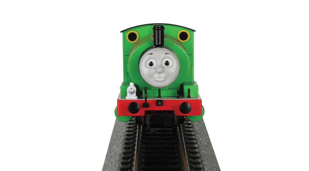 Thomas and Friends(TM) - Standard DC -- Percy the Small Engine #6 (green, red, black, yellow)-3