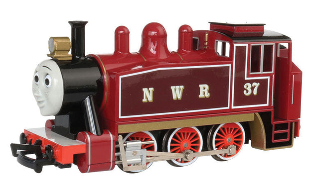 Thomas and Friends(TM) Locomotive with Moving Eyes -- North Western Railway #37 "Rosie" (red, brown, white, black)