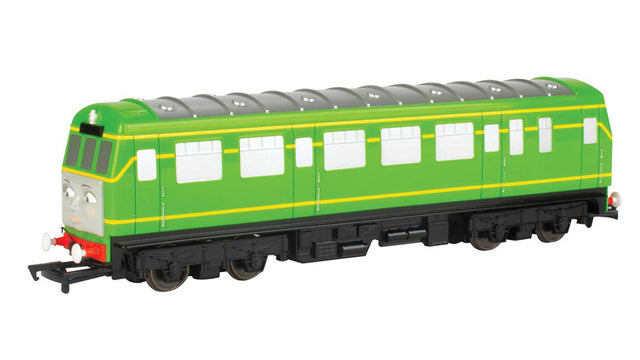 Thomas and Friends(TM) - Standard DC -- Daisy the Locomotive (green, yellow, red)