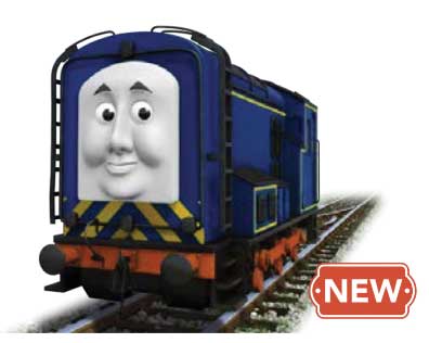 Thomas and Friends(TM) Locomotive - Standard DC -- Sidney (blue, red)