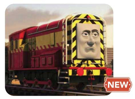 Thomas and Friends(TM) Locomotive - Standard DC -- Mainland Diesel (red, yellow)