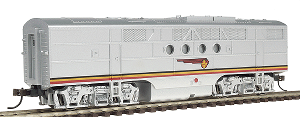 EMD FT-B w/DCC -- Santa Fe (red, silver)