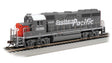 EMD GP40 - DCC -- Southern Pacific #3086 (gray, red, Speed lettering)