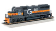 EMD GP40 - DCC -- Guilford/Boston & Maine #340 (gray, orange, white)