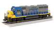 EMD GP40 - DCC -- CSX #6062 (Bright Future, gray, blue, yellow)