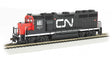 EMD GP40 - DCC -- Canadian National #4011 (Early, black, red, white Noodle Logo)