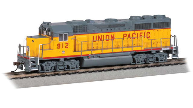 EMD GP40 - DCC -- Union Pacific #912 (Armour Yellow, gray, red, Little Rock Block Lettering)